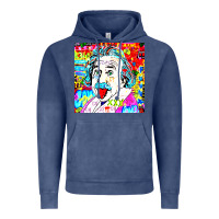 Vintage Denim POP ART RETRO Vintage Hoodie - artisFamous