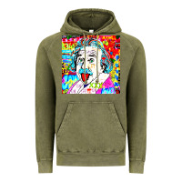 Vintage Olive POP ART RETRO Vintage Hoodie - artisFamous