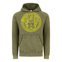 Vintage Olive VINTAGE  Medusa Vintage Hoodie - artisFamous