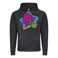 Vintage Black barney 5 Vintage Hoodie - artisFamous