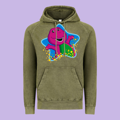 Barney 5 Vintage Hoodie Designed By Artisfamous