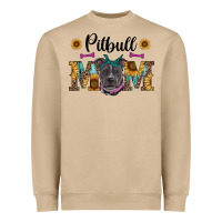 Mushroom western pitbull mom Heavyweight Sweatshirt - RanaPortraitStore