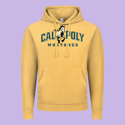 Cal Poly Mustangs Vintage Hoodie Designed By Artisfamous