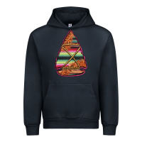 Navy serape tooled leather arrowhead Urban Hoodie - Jasminsmagicworld