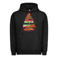 Pigment Black serape tooled leather arrowhead Urban Hoodie - Jasminsmagicworld
