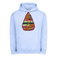 Pigment Grape Ice serape tooled leather arrowhead Urban Hoodie - Jasminsmagicworld