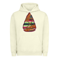 Pigment Pistachio serape tooled leather arrowhead Urban Hoodie - Jasminsmagicworld