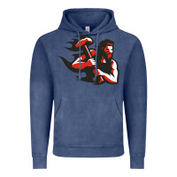 Vintage Denim cal u vulcans Vintage Hoodie - artisFamous
