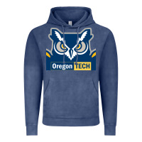 Vintage Denim Oregon Tech Gift Vintage Hoodie - artisFamous