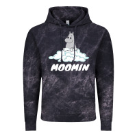 Cloud Black Moomin Vintage Hoodie - artisFamous