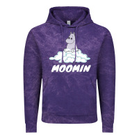 Cloud Purple Moomin Vintage Hoodie - artisFamous