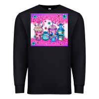 Black stitch coffee cups Premium Sweatshirt - Jasminsmagicworld