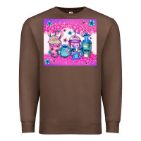 Chestnut stitch coffee cups Premium Sweatshirt - Jasminsmagicworld