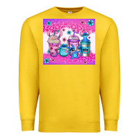 Lemon stitch coffee cups Premium Sweatshirt - Jasminsmagicworld