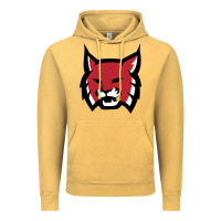 Vintage Mustard Rhodes College Athletic Vintage Hoodie - artisFamous