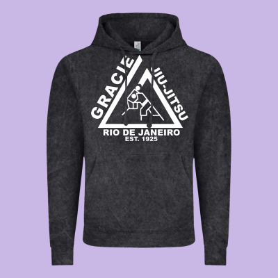 Gracie Jiu Jitsu  2 Vintage Hoodie Designed By Artisfamous