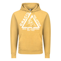 Vintage Mustard gracie jiu jitsu  2 Vintage Hoodie - artisFamous