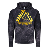 Cloud Black gracie jiu jitsu Vintage Hoodie - artisFamous