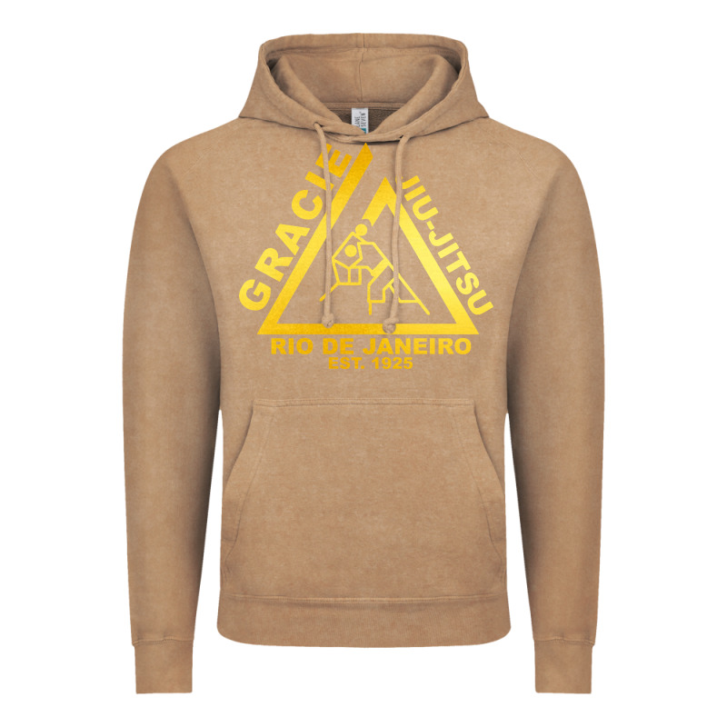 Gracie Jiu Jitsu Vintage Hoodie by artisFamous | Teevron
