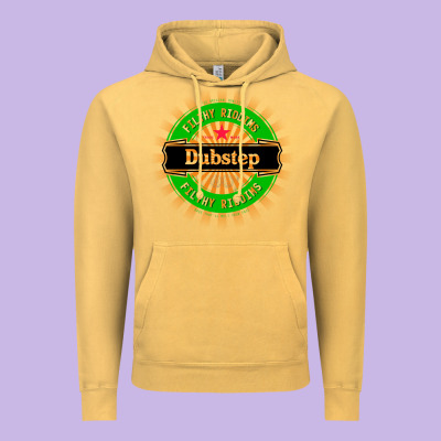 Dubstep Vintage Hoodie Designed By Artisfamous