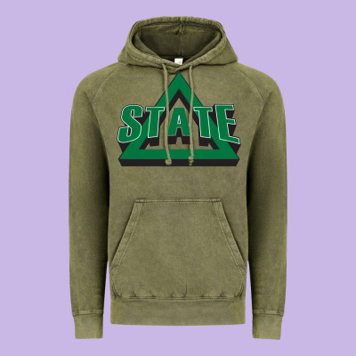 Delta State Athletics Vintage Hoodie Designed By Artisfamous