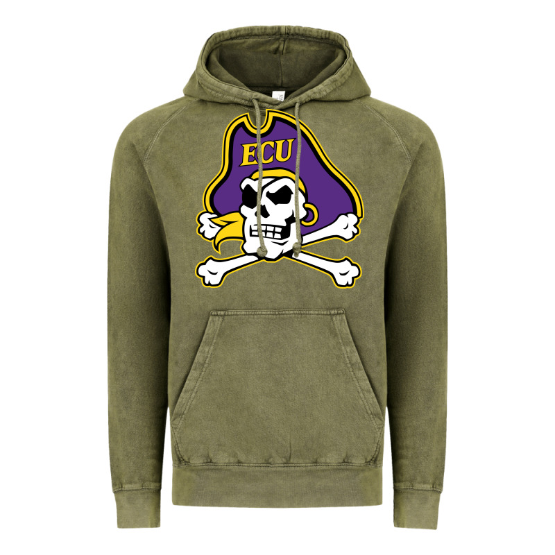 East Carolina Pirates Vintage Hoodie by artisFamous | Teevron