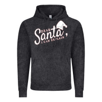 Vintage Black Dear Santa I Can Explain Vintage Hoodie - artisFamous