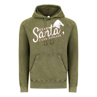 Vintage Olive Dear Santa I Can Explain Vintage Hoodie - artisFamous