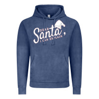 Vintage Denim Dear Santa I Can Explain Vintage Hoodie - artisFamous