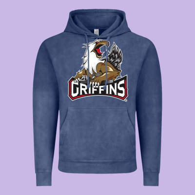 Griffins Vintage Hoodie Designed By Artisfamous