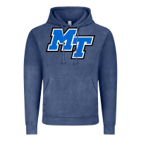 Vintage Denim middle tennessee mt logomark Vintage Hoodie - artisFamous