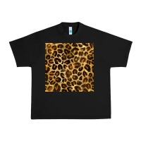 Black leopard seamless pattern Urban Heavy Tee - BundleAndBundleShop