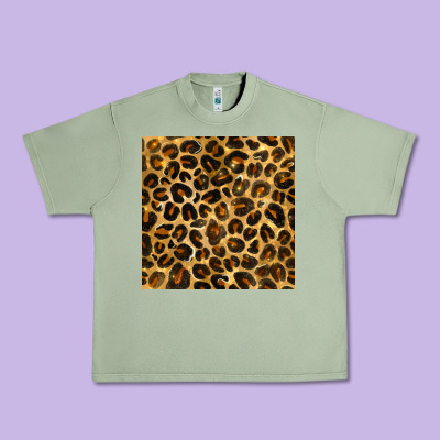 Leopard Seamless Pattern Urban Heavy Tee Designed By Bundleandbundleshop