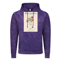 Cloud Purple pablo picasso   bouquet of peace Vintage Hoodie - artisFamous