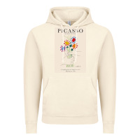 Vintage Artic pablo picasso   bouquet of peace Vintage Hoodie - artisFamous