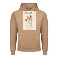Vintage Coffee pablo picasso   bouquet of peace Vintage Hoodie - artisFamous