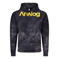 Cloud Black analog Vintage Hoodie - artisFamous
