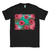 Black easter spring leopard serape background Classic Tee - Artiststas