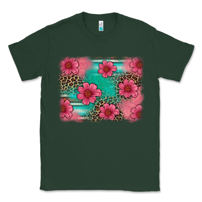 Easter Spring Leopard Serape Background Classic Tee by Artiststas | Teevron