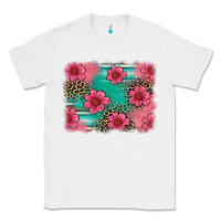 White easter spring leopard serape background Classic Tee - Artiststas