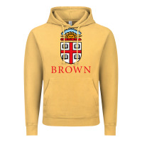 Vintage Mustard brown university Vintage Hoodie - artisFamous