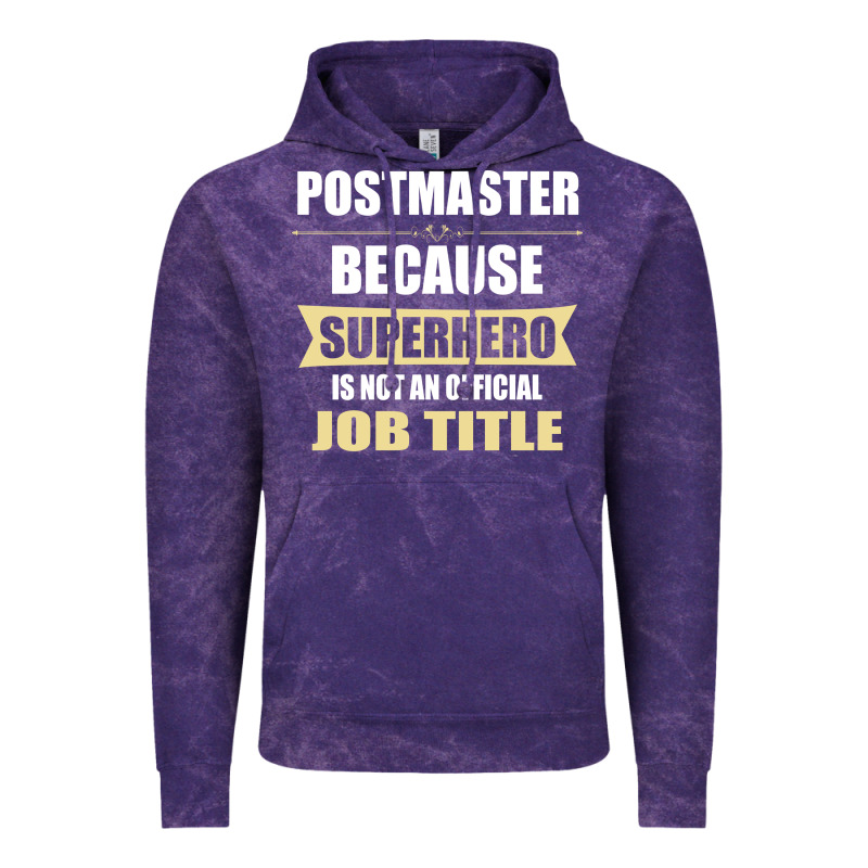 Gift For Superhero Postmaster Vintage Hoodie by artisFamous | Teevron