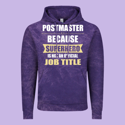 Gift For Superhero Postmaster Vintage Hoodie Designed By Artisfamous