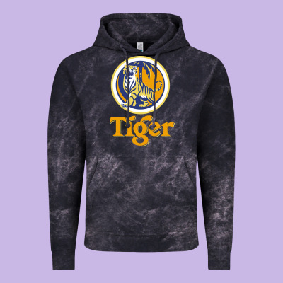 The Tiger Vintage Hoodie Designed By Artisfamous