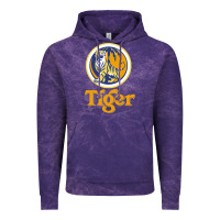 Cloud Purple The Tiger Vintage Hoodie - artisFamous