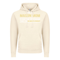 Vintage Artic i'm a mason mom, i'm always right. mother's day gift Vintage Hoodie - artisFamous