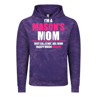 Cloud Purple i'm a mason's  mom just like a normal mom Vintage Hoodie - artisFamous