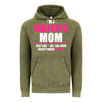 Vintage Olive i'm a mason's  mom just like a normal mom Vintage Hoodie - artisFamous