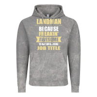 Cloud Rock landman because freakin' awesome isn't a job title Vintage Hoodie - artisFamous