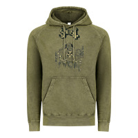Vintage Olive ghost new Vintage Hoodie - artisFamous